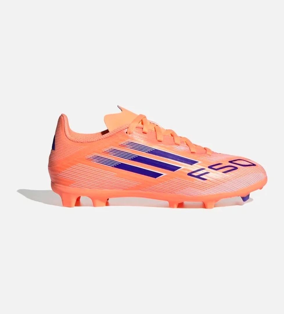 Adidas adidas Turuncu F50 League FW25 Fg/Mg Çocuk Krampon Barçın'da! Turuncu - 1. görsel