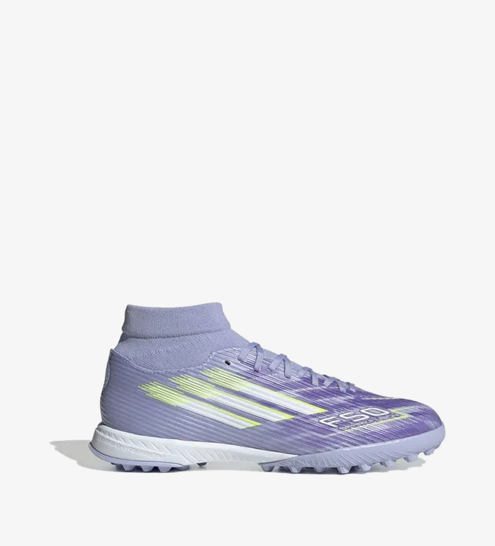 Adidas Adidas F50 Sparkfusion League Lea Tf Mor Kadın Halı Krampon Saha Ayakkabısı model görseli