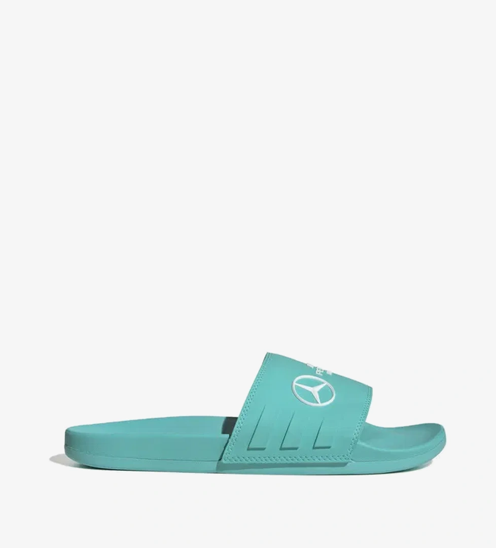 adidas Adilette Comfort Flip-Flop ''Mercedes - AMG Petronas Formula 1 Team Branding'' Erkek Terlik - Görsel 1