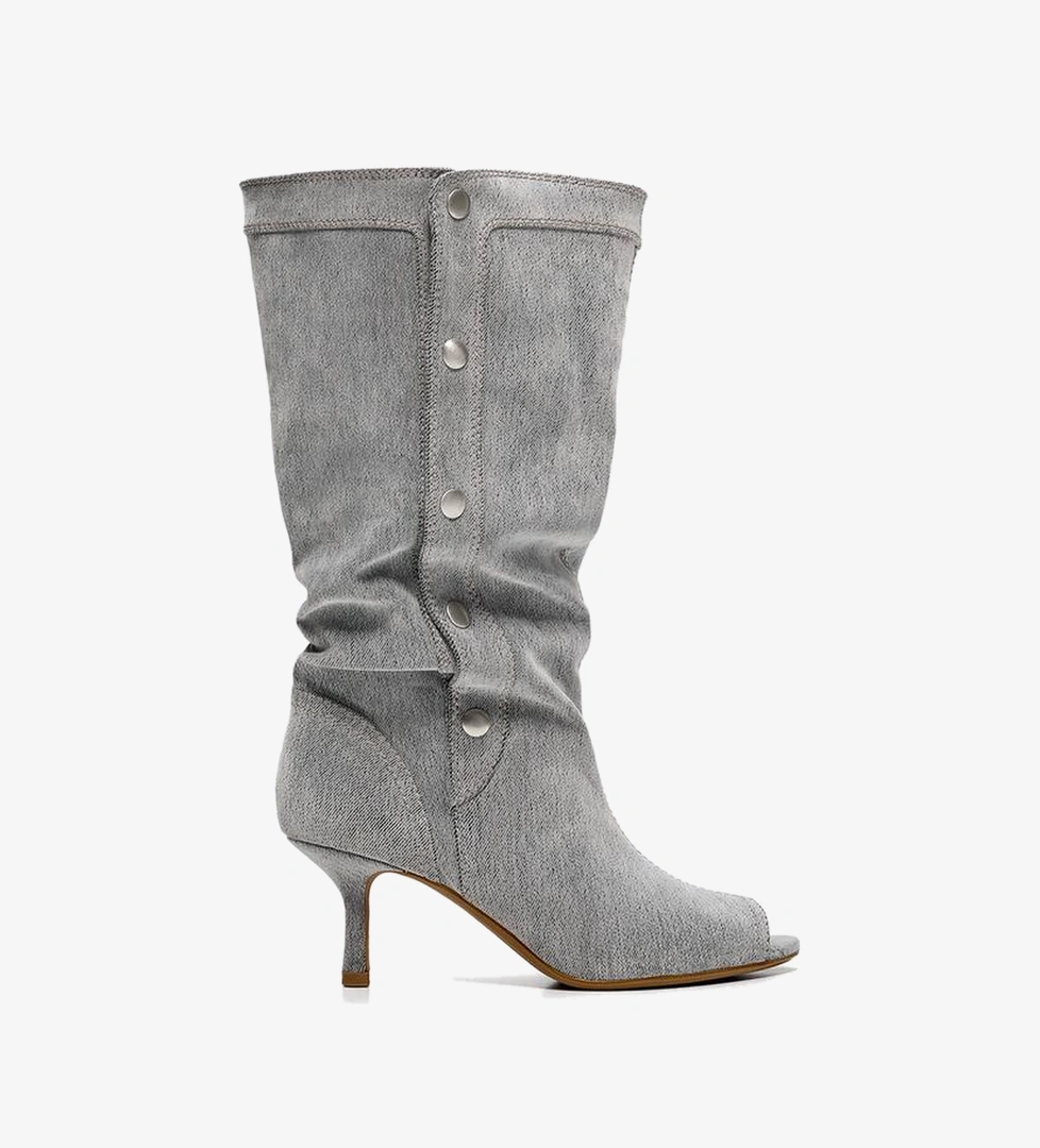 Slouchy Peep Toe Bot