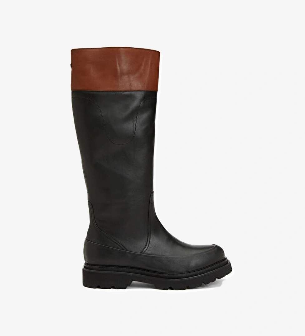 George Hogg George Hogg Siyah Kadın Deri Çizme Bot | Beymen Siyah - 1. görsel