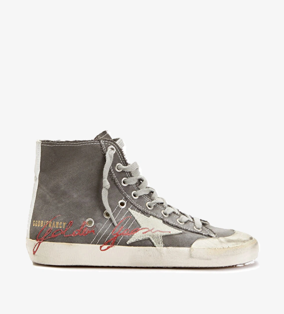 Golden Goose Super Star Antrasit Kadın Sneaker model görseli