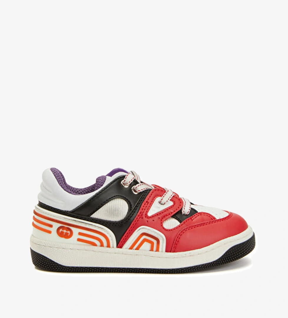 Gucci Colorblocked Logolu Unisex Çocuk Sneaker model görseli