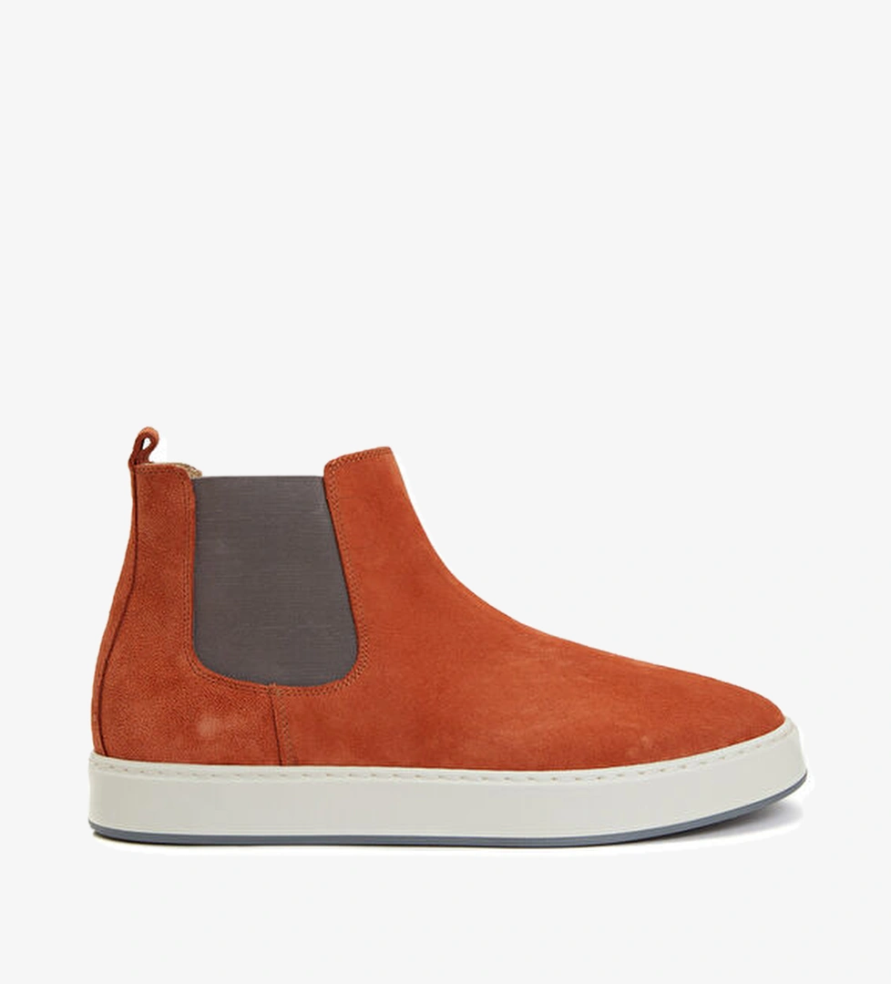 Network Turuncu Erkek Süet Bot model görseli