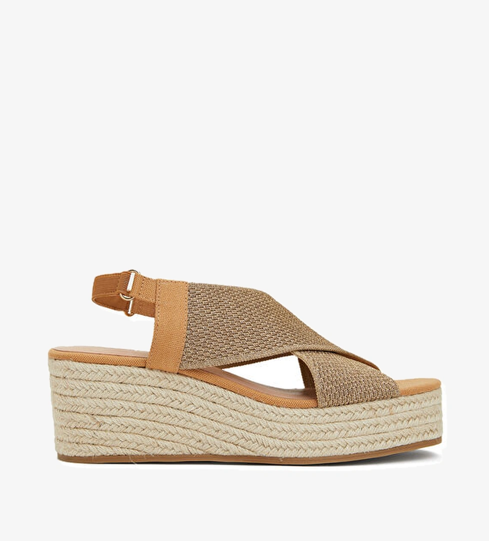 George Hogg Kahverengi Kadın Hasır Espadril model görseli