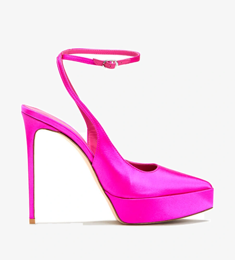 Le Silla Uma Fuşya Topuklu Ayakkabı model görseli