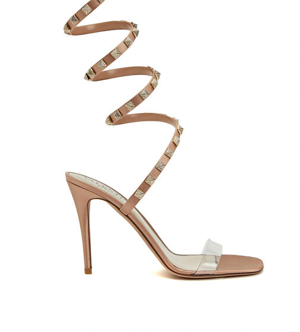 Valentino Garavani Rockstud Pudra Gece Ayakkabısı model görseli
