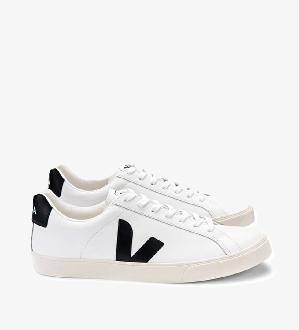 Esplar Beyaz Kadın Deri Sneaker - Görsel 1