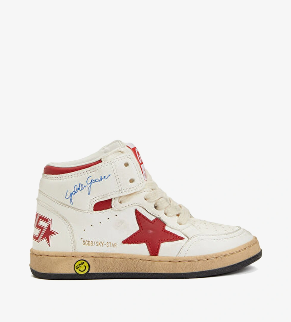 Golden Goose Kırmızı Beyaz Golden Goose Sky
