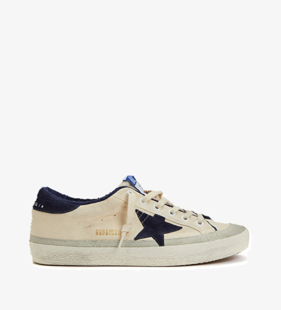 Superstar Krem Lacivert Kadın Sneaker - Görsel 1