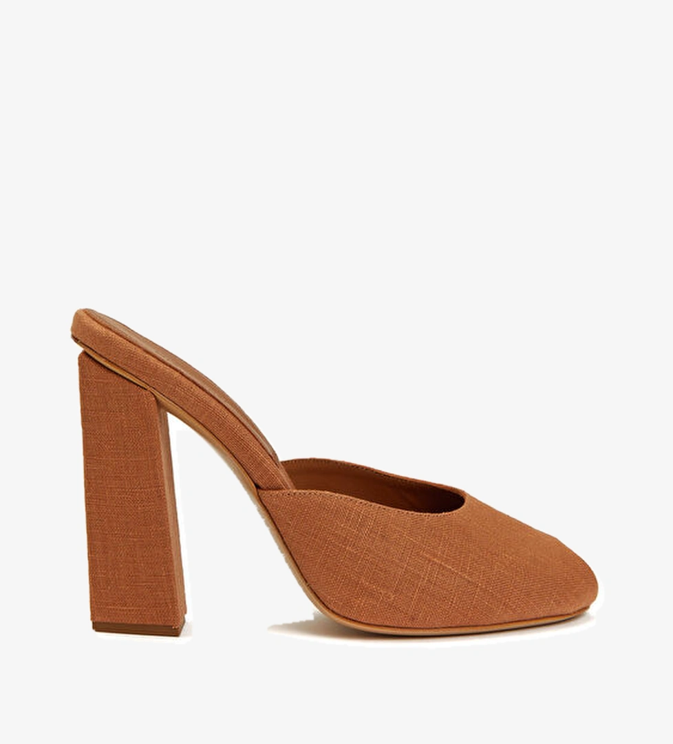 Gia Borghini Rosie 38 Taba Kadın Keten Sandalet model görseli