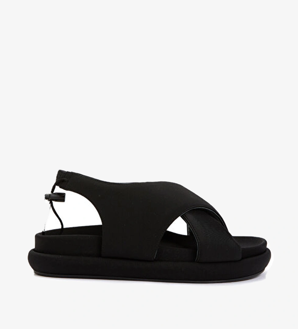 Gia Borghini Gia 29 Gri Siyah Sandalet model görseli