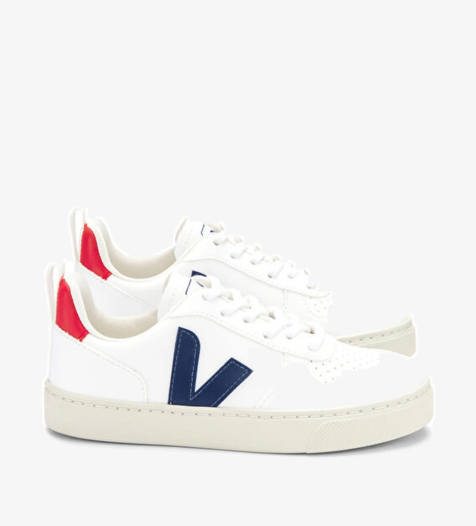 Veja Small V-10 Laces Beyaz Unisex Çocuk Sneaker model görseli