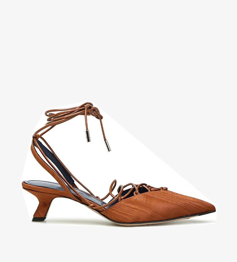 Iindaco Kahverengi Kadın Organik Pamuk Sandalet model görseli