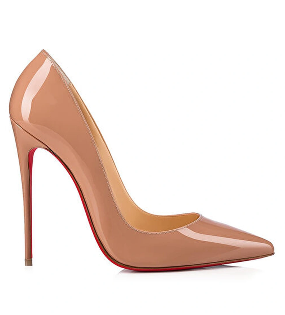 Christian Louboutin So Kate Nude Deri Stiletto model görseli
