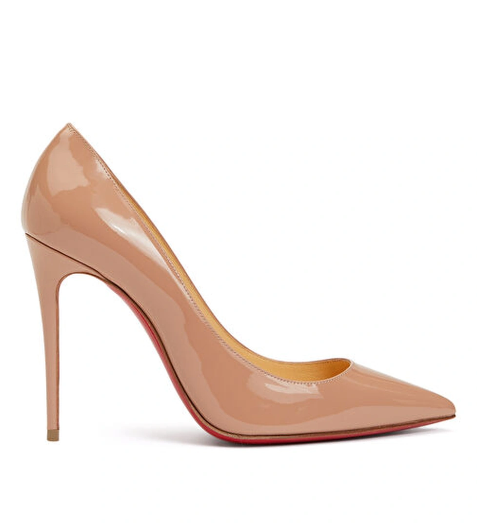 Christian Louboutin Nude Deri Stiletto model görseli
