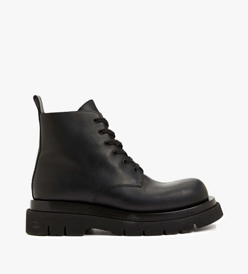 Bottega Veneta Siyah Erkek Deri Bot model görseli