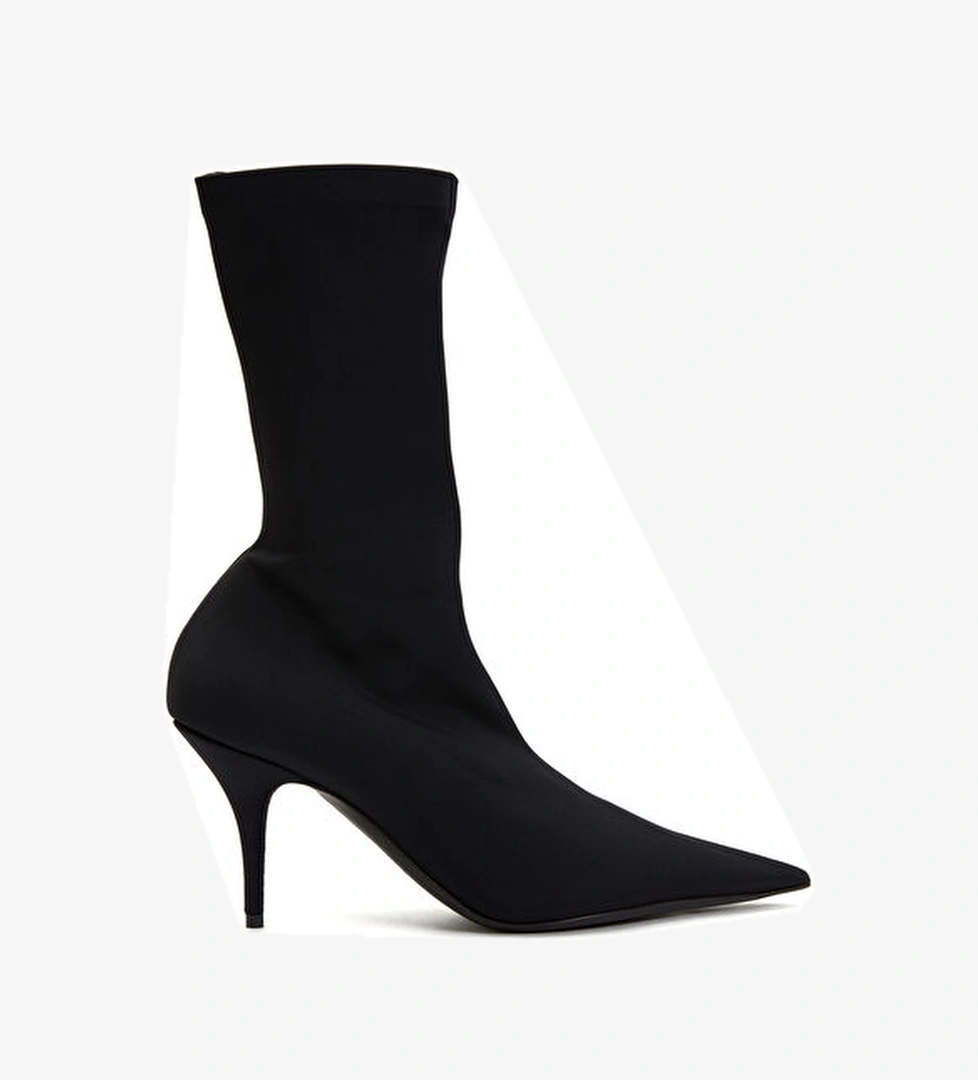 Balenciaga Knife Siyah Topuklu Bot model görseli