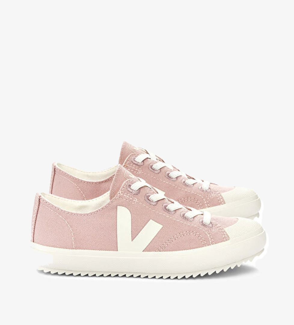 Veja Pembe Logolu Unisex Çocuk Organik Pamuk Sneaker model görseli