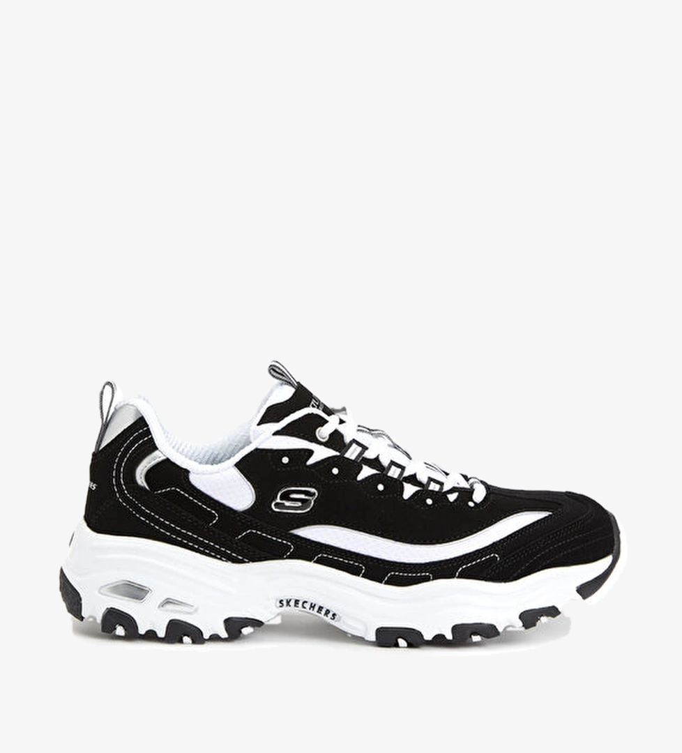 Skechers D Lites Siyah Beyaz Erkek Sneaker model görseli