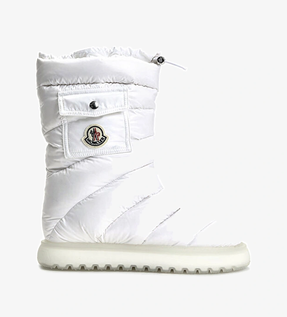 Moncler Beyaz Logolu Kadın Puff Kar Botu model görseli