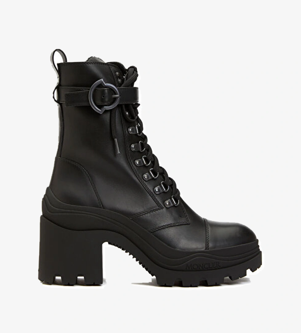 Moncler Siyah Kadın Deri Bot model görseli