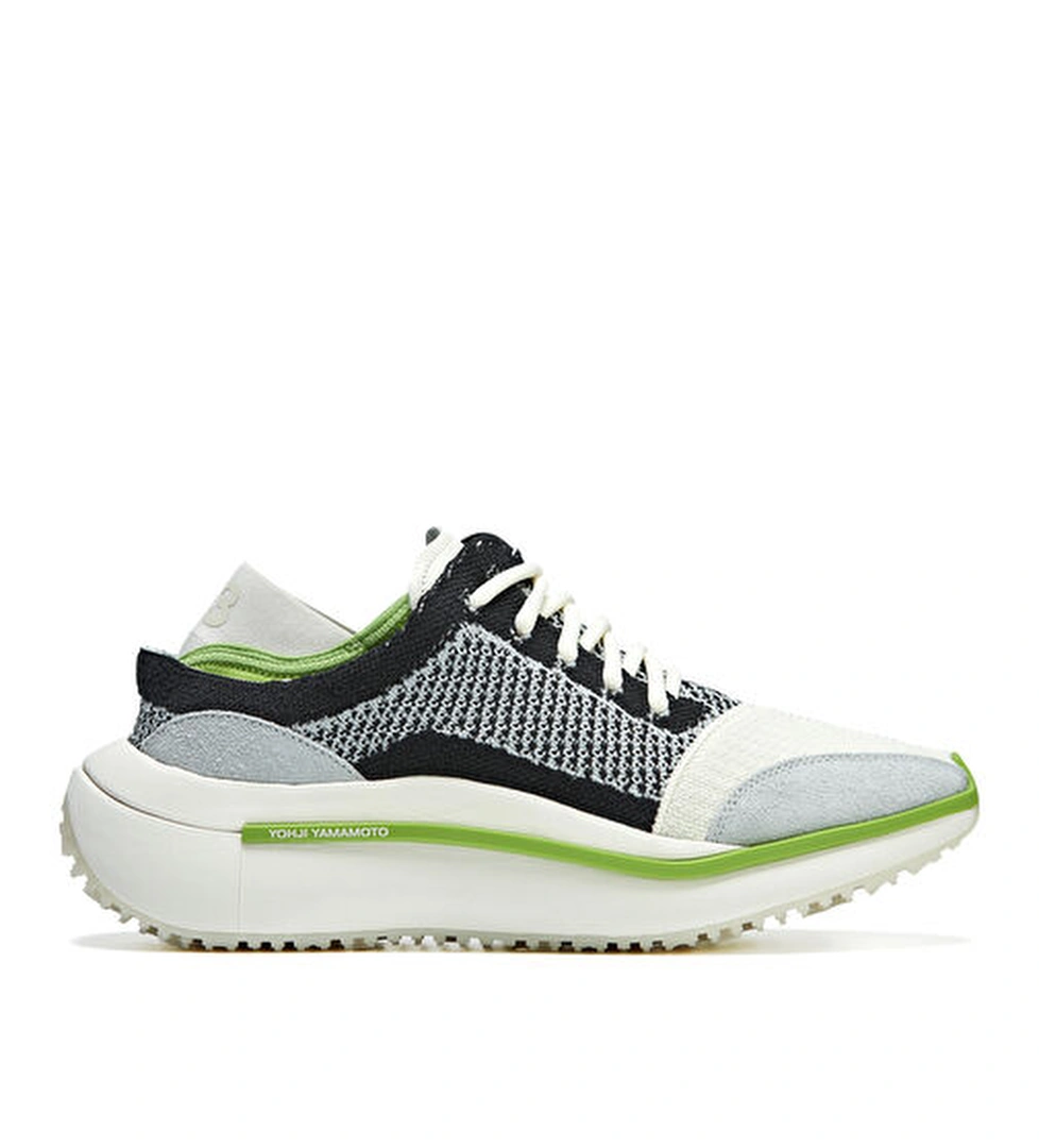 Y-3 Qisan Knit Beyaz Kadın Sneaker model görseli