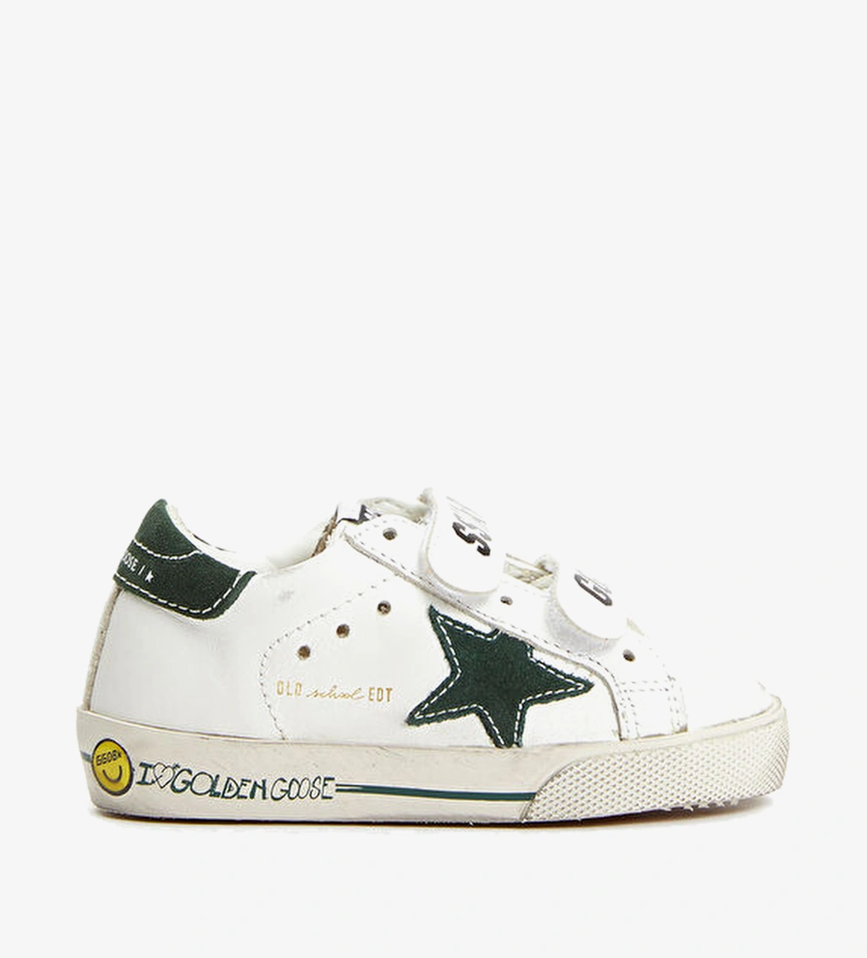 Golden Goose Beyaz Yesil Golden Goose Yildiz