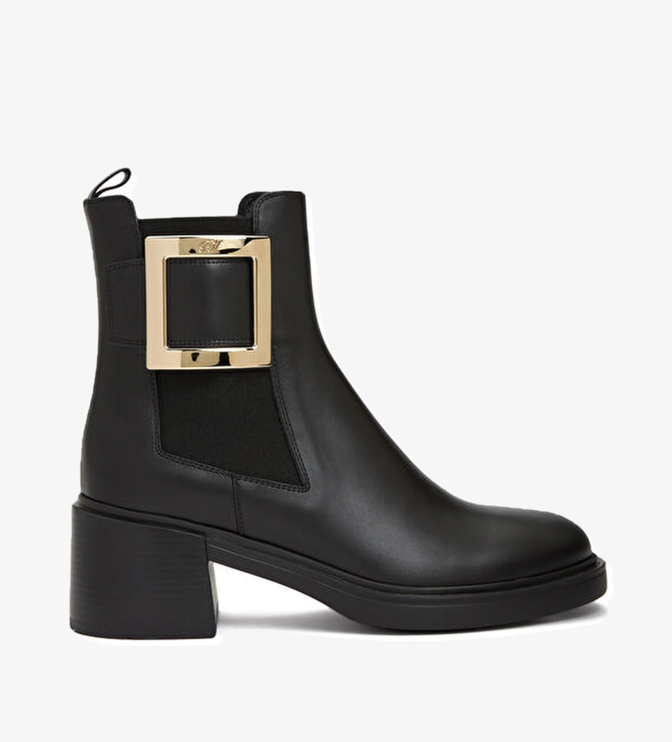 Roger Vivier Siyah Kadın Deri Bot model görseli