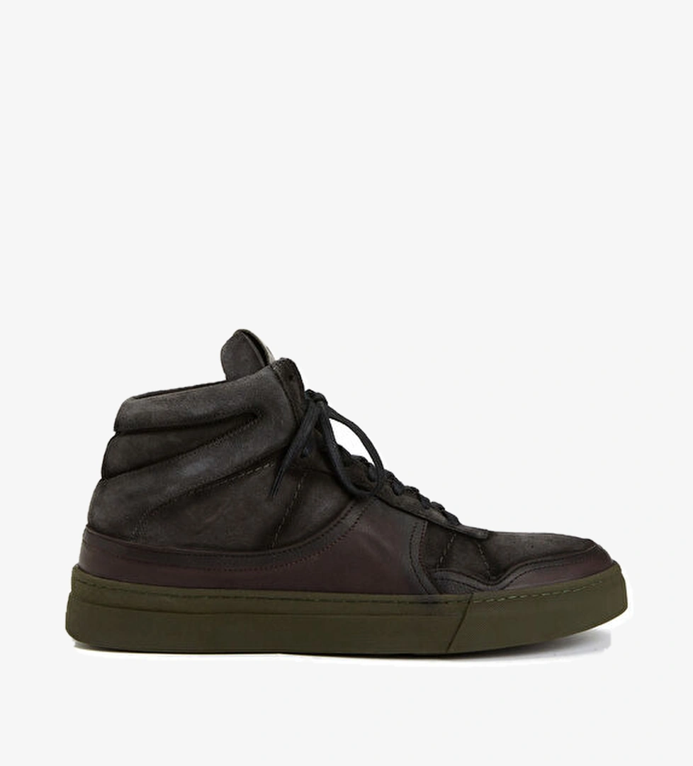 Haki Erkek Nubuk Bot - Görsel 1