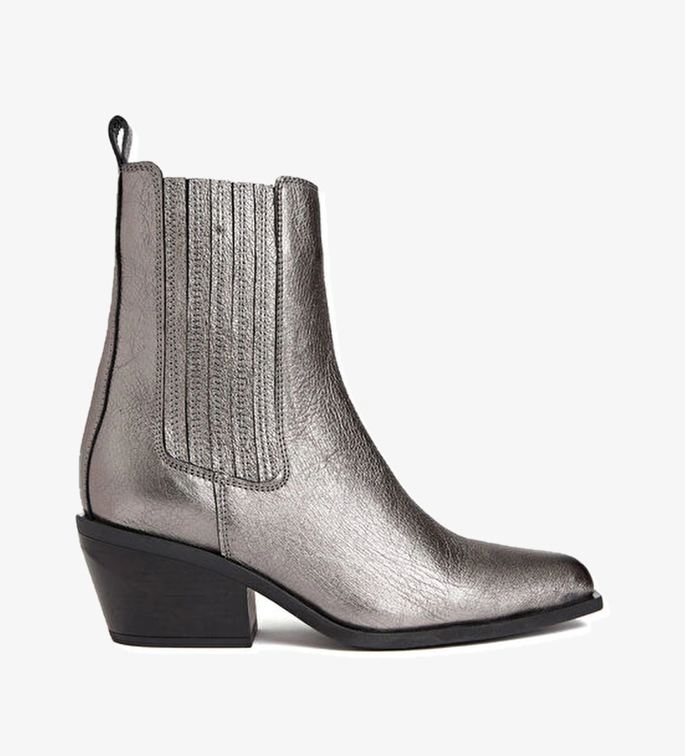 Divarese Divarese Gümüş Silver Kadın Deri Bot Beymen'de! Gümüş - 1. görsel