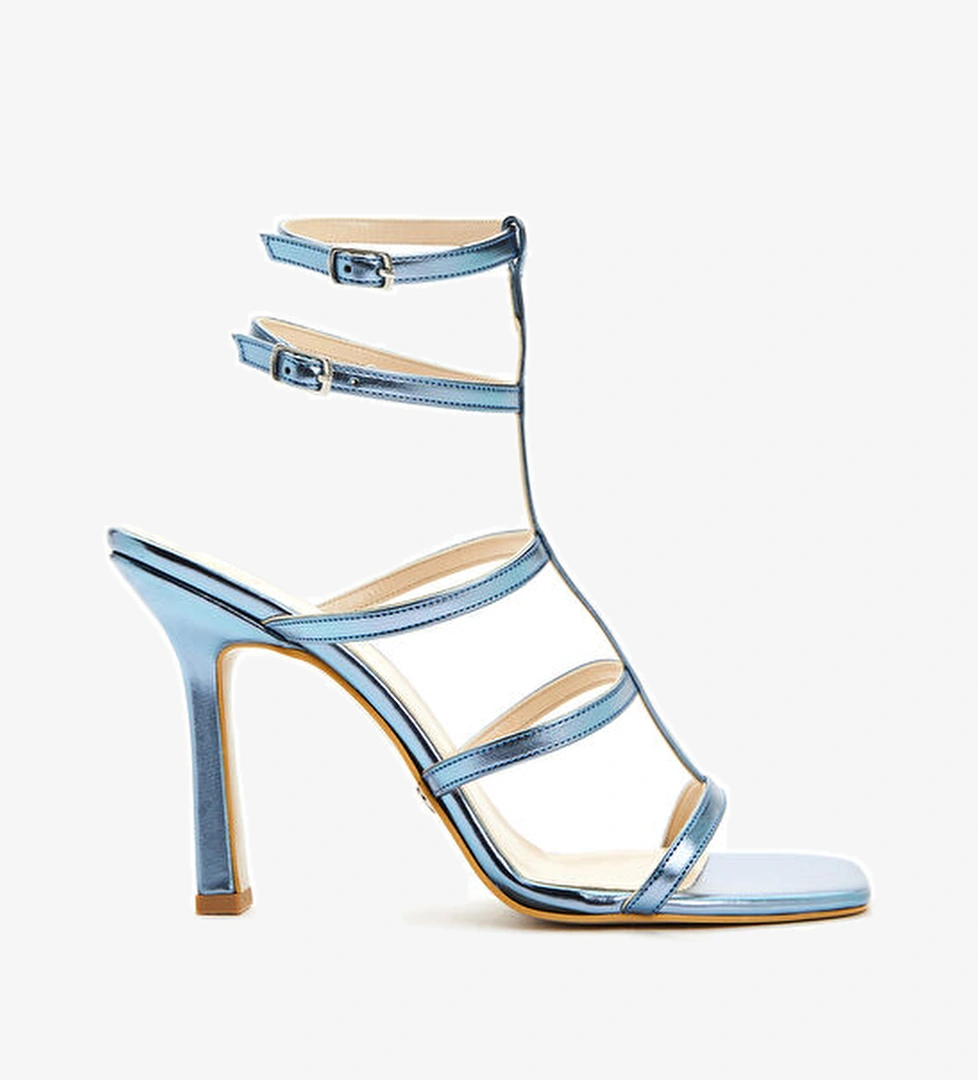 Divarese Mavi Bantlı Kadın Sandalet model görseli