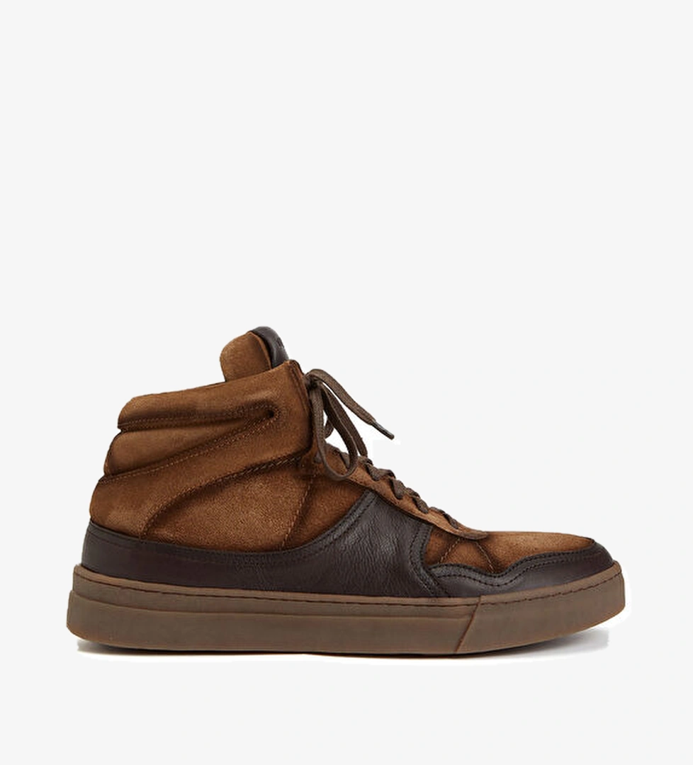 Divarese Ceviz Erkek Deri Bot model görseli