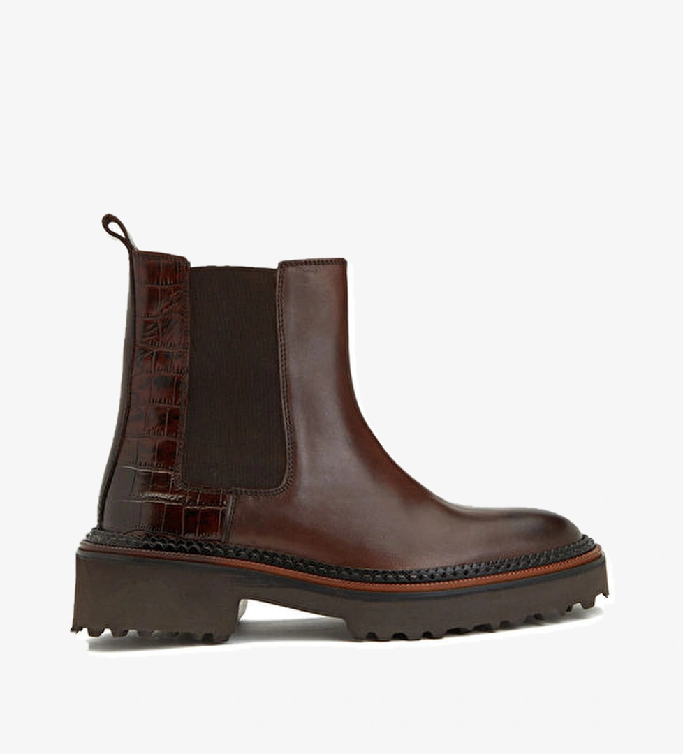 George Hogg George Hogg Kahverengi Kadın Deri Bot | Beymen Kahverengi - 1. görsel