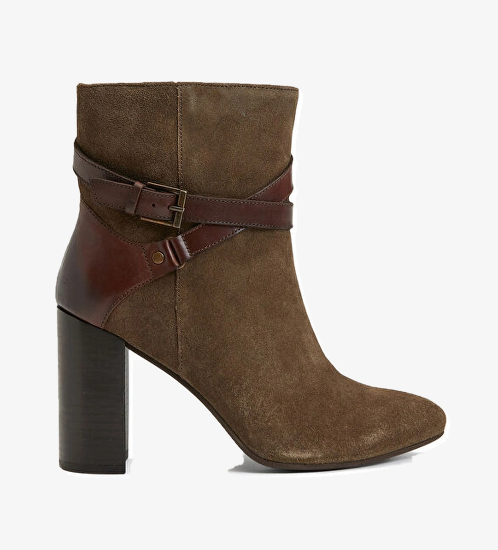 George Hogg Kahverengi Kadın Deri Bot model görseli