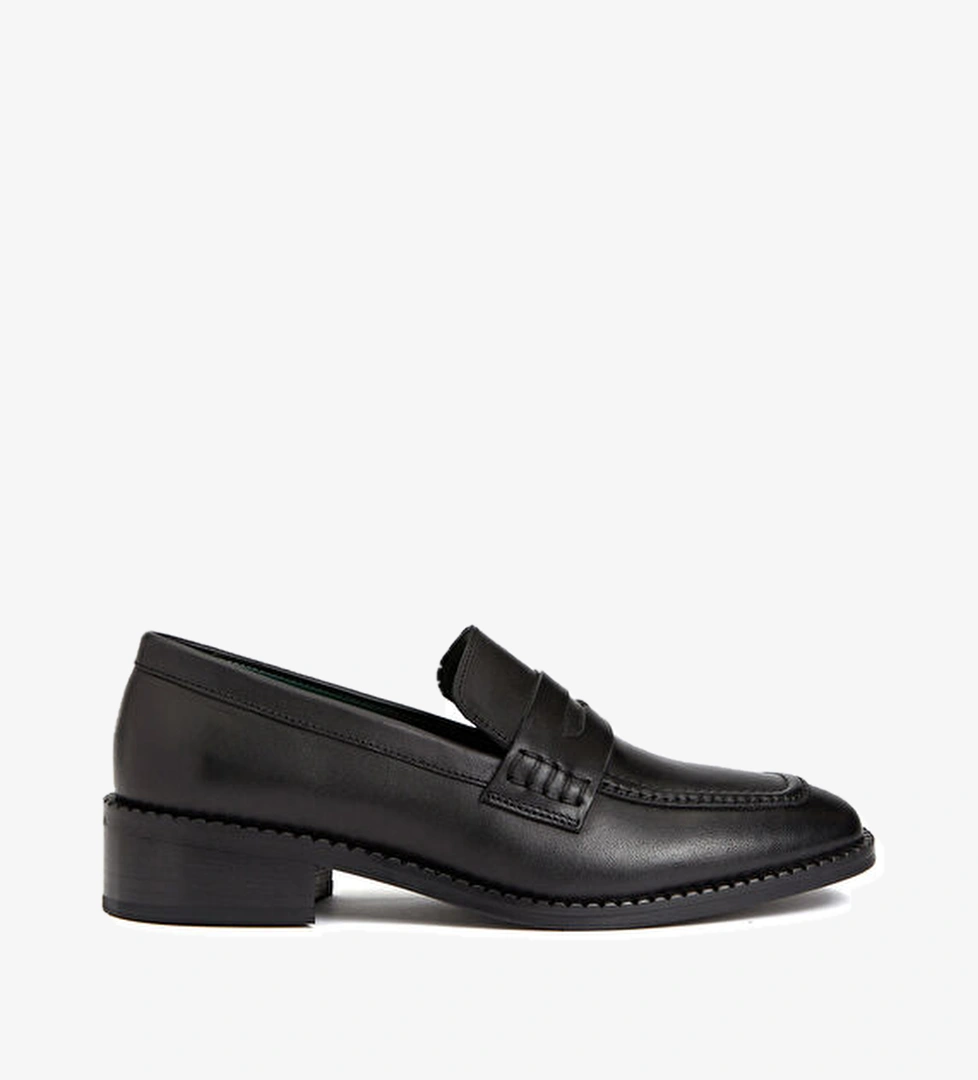 George Hogg George Hogg Siyah Kadın Deri Loafer Beymen'de! Siyah - 1. görsel