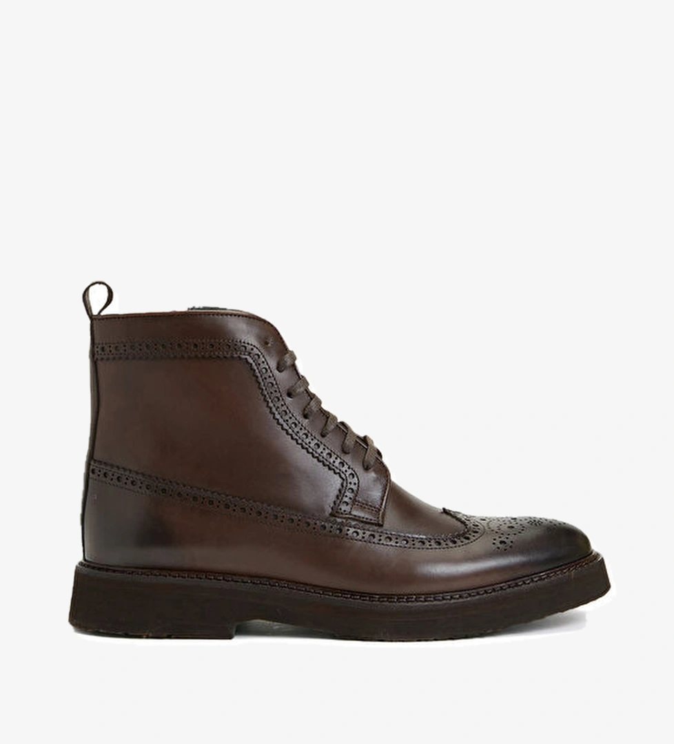 George Hogg Kahverengi Erkek Deri Bot model görseli