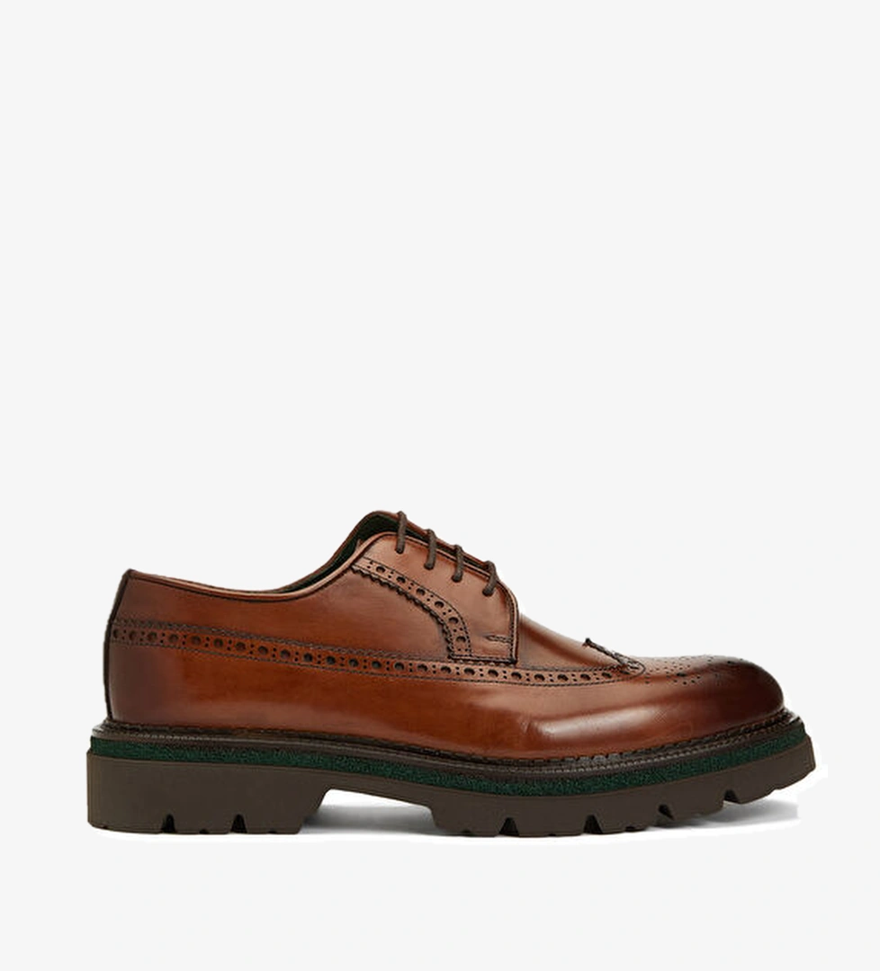 George Hogg Kahverengi Erkek Deri Ayakkabı model görseli