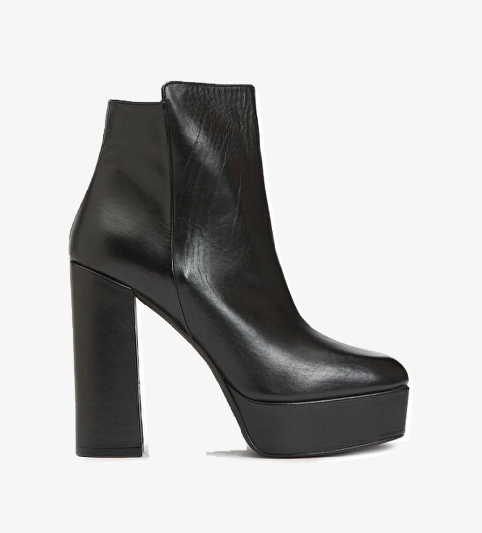 Network Network Siyah Kadın Deri Bot Beymen'de! Siyah - 1. görsel