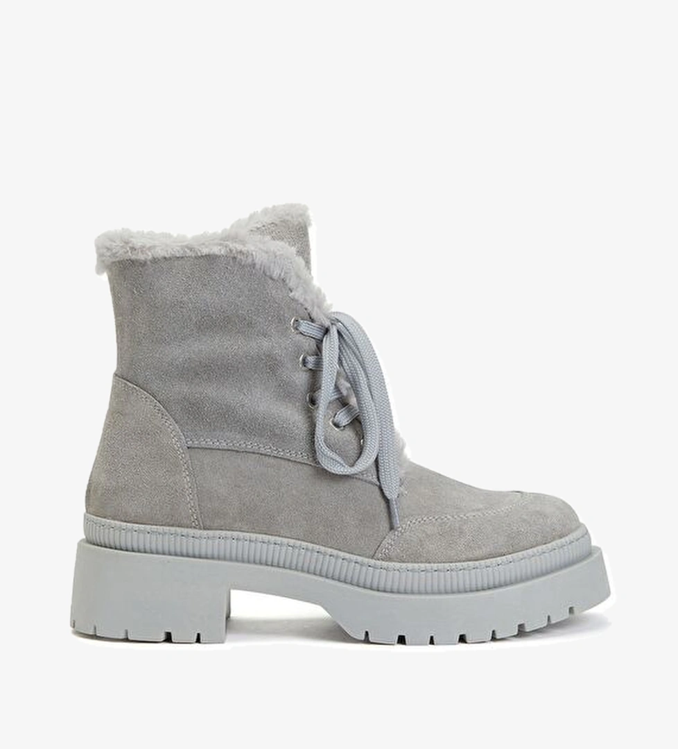 Network Network Gri Kadın Süet Bot Beymen'de! Gri - 1. görsel