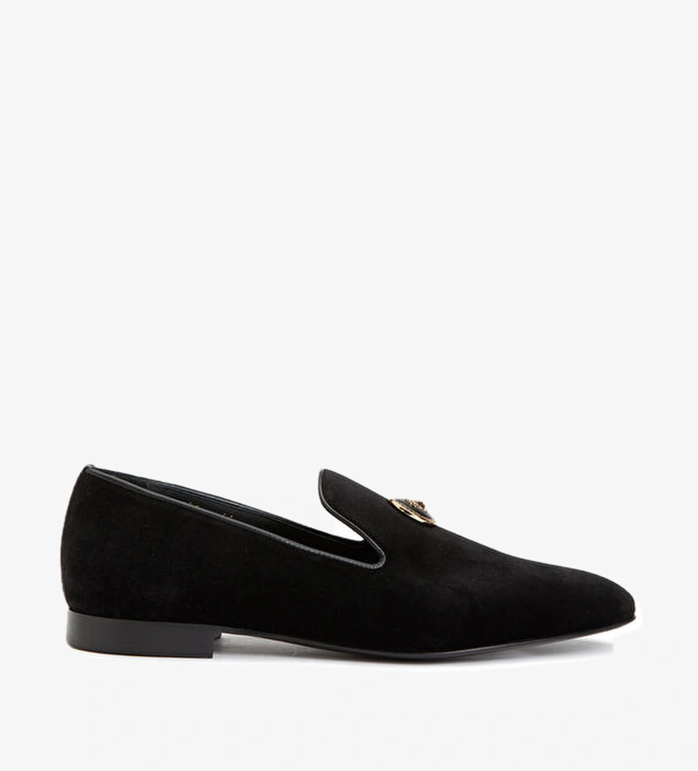 Versace Siyah Logolu Erkek Loafer model görseli