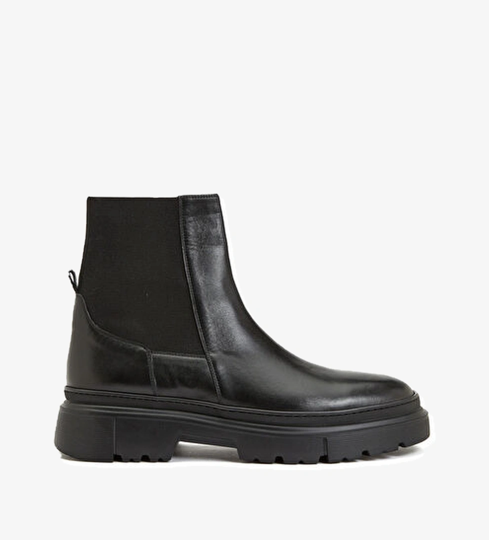 Network Siyah Erkek Deri Bot model görseli