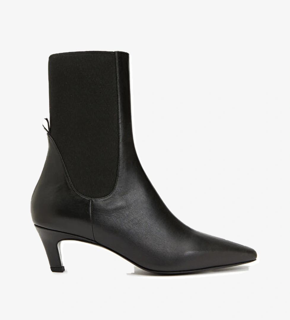 Network Network Siyah Kadın Deri Bot | Beymen Siyah - 1. görsel