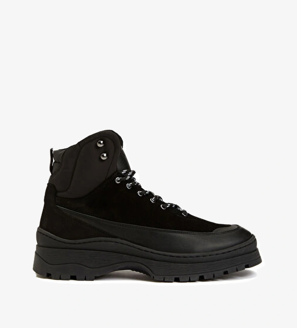 Network Siyah Erkek Deri Bot model görseli