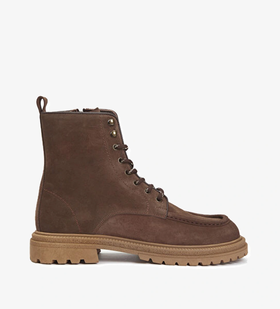 Kahverengi Erkek Deri Bot - Görsel 1