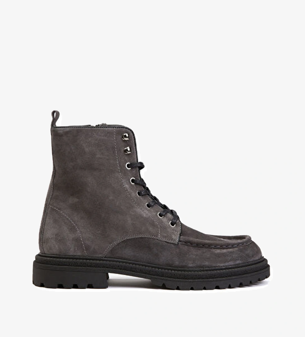 Network Gri Erkek Deri Bot model görseli