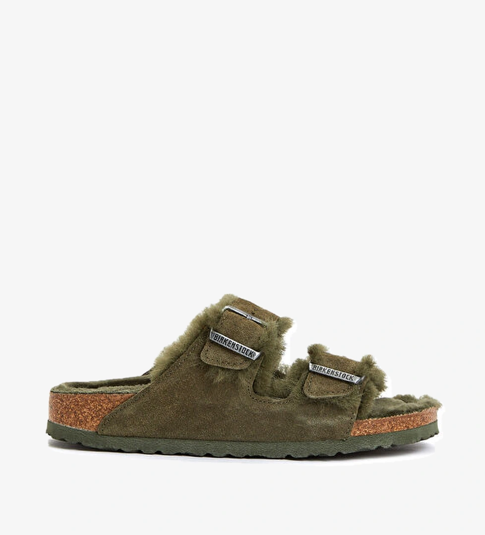 Birkenstock Arizona Shearling Vizon Kadın Terlik model görseli