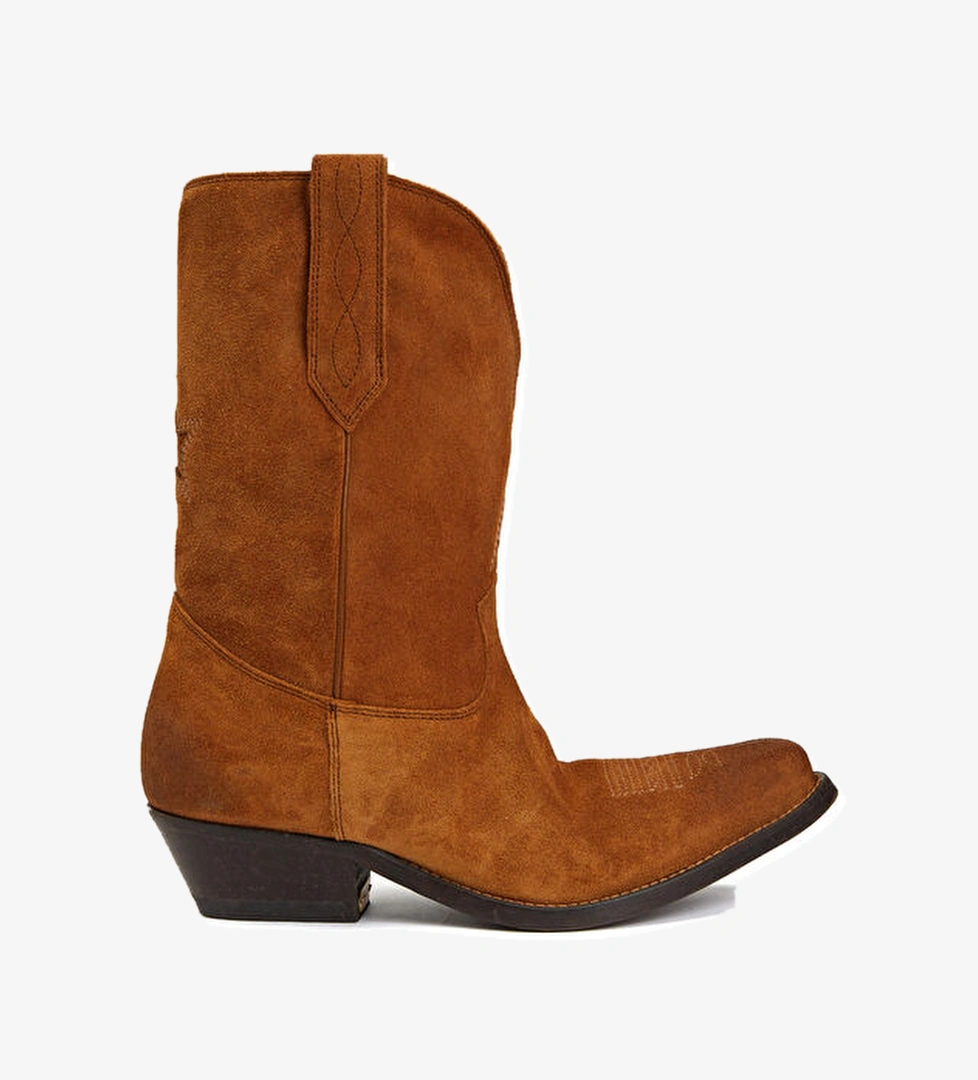 Golden Goose Taba Kadın Deri Bot model görseli