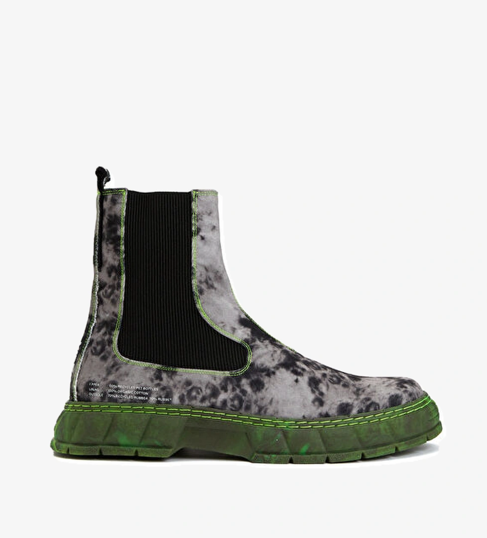 Viron Siyah Gri Desenli Erkek Bot model görseli