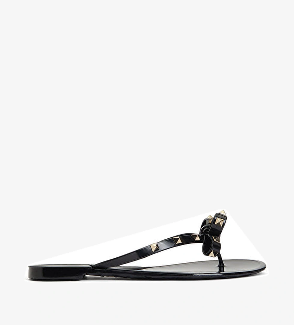 Valentino Garavani Rockstud Siyah Kadın Terlik model görseli
